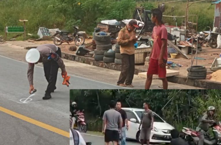 Kecelakaan di Depan Hotel Lohas, Dua Pengendara Motor Alami Luka Berat