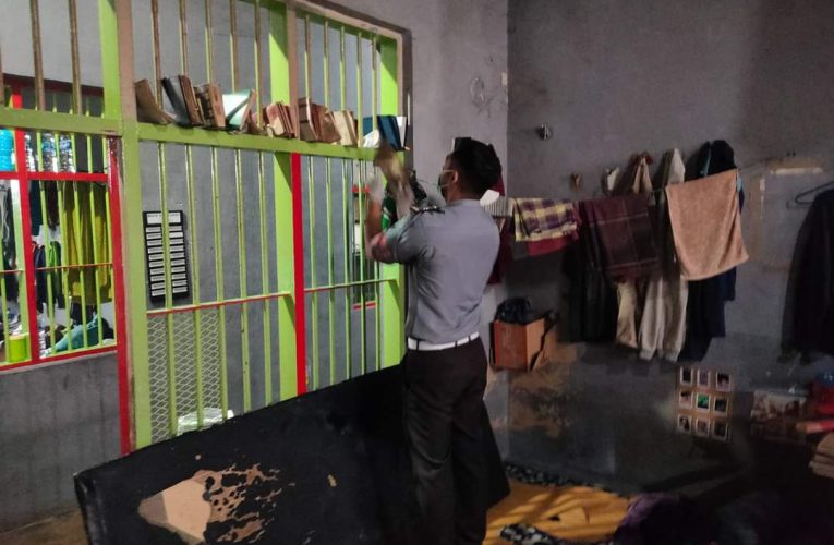 Penggeledahan Rutin Lapas Narkotika Tanjungpinang Temukan Barang Terlarang