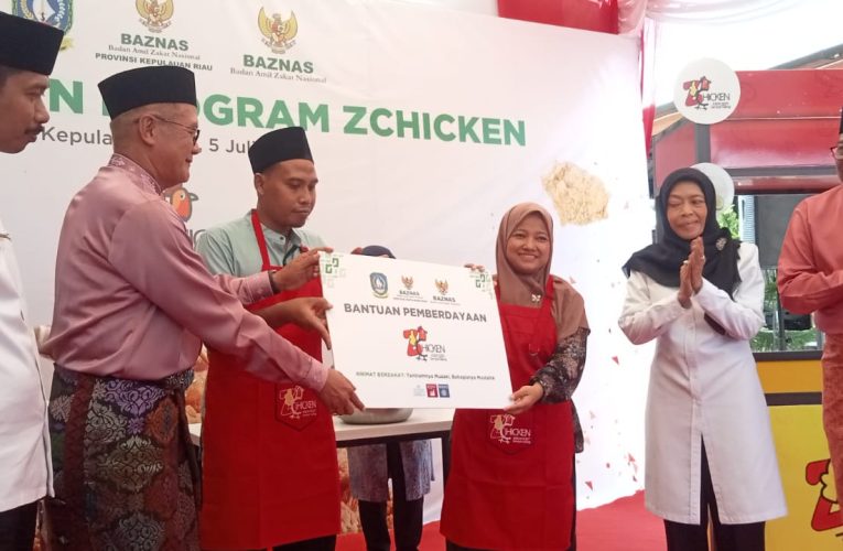 Baznas Kepri dan Baznas RI Luncurkan Program ZChicken: 58 Mustahik Siap Menjadi Pengusaha