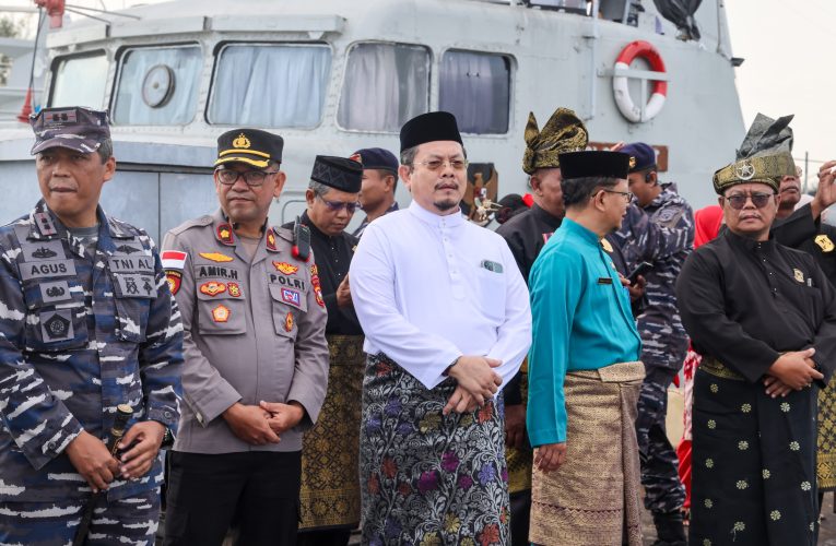 Laskar Rempah dan KRI Dewaruci Hidupkan Lagi Kejayaan Jalur Rempah di Kepri