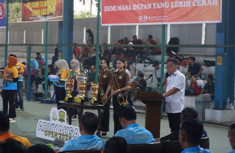 14 Tim Perebutkan Piala Bergilir Kejati Kepri Adhyaksa Cup Tenis Lapangan Tahun 2024