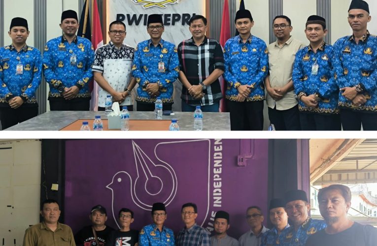 Jalin Silaturahmi dengan Insan Pers, Diskominfo Tanjungpinang Sambangi Kantor PWI Kepri dan AJI Tanjungpinang-Bintan