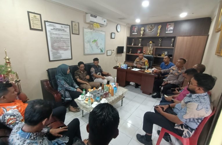 Kapolsek Bintan Timur Gelar Silaturahmi dan Koordinasi Bersama Panwascam & PPK untuk Sukseskan Pilkada 2024