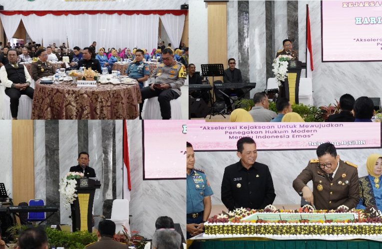 Syukuran Hari Bhakti Adhyaksa ke-64 di Kejati Kepri: Pererat Soliditas Melalui Forkopimda Idol
