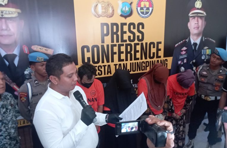 Polresta Tanjungpinang Gelar Konferensi Pers 5 Kasus Kejahatan Dari 9 Tersangka, Kasus Persetubuhan Anak Hingga Curanmor