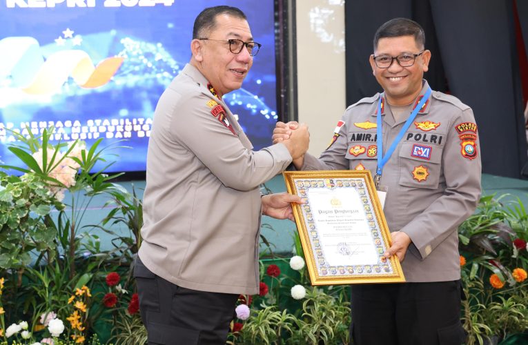 Polres Bintan Raih Penghargaan Kapolri Atas Pengelolaan Anggaran Sempurna 2023