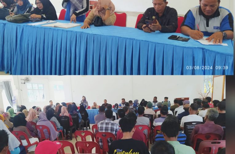 Rapat Awal Tahun SMPN 1 Jemaja Bahas Kegiatan dan Tata Tertib Sekolah