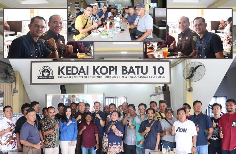 Kasi Penkum Kejati Kepri Gelar Coffee Morning Bersama Media, Perkenalkan Penggantinya