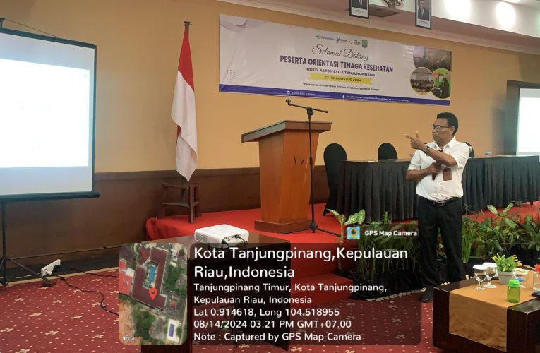 Didukung Global Fund, Dinkes Tanjungpinang Gelar Orientasi ILP bagi 64 Tenaga Kesehatan