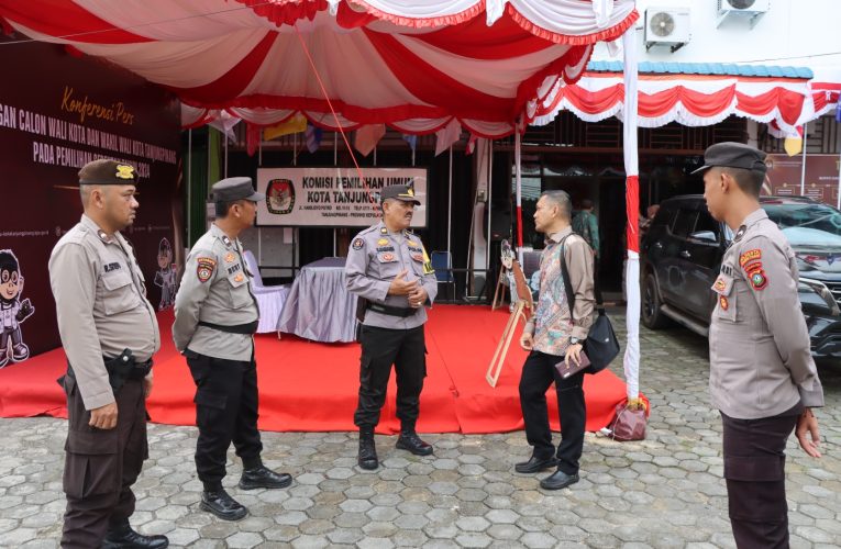 Ops Mantap Praja Seligi 2024 Dimulai, Polresta Tanjungpinang Siagakan Personel di KPU dan Bawaslu