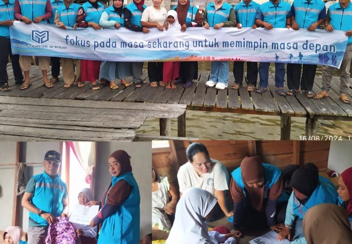 Yaga Yingde Group Salurkan Bantuan Pendidikan untuk Pelajar SD Kurang Mampu di Anambas