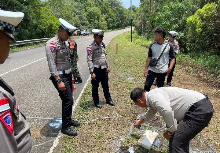Kecelakaan Maut di Bintan: Mobil Pickup Terguling, Dua Penumpang Tewas dan Lainnya Luka Berat