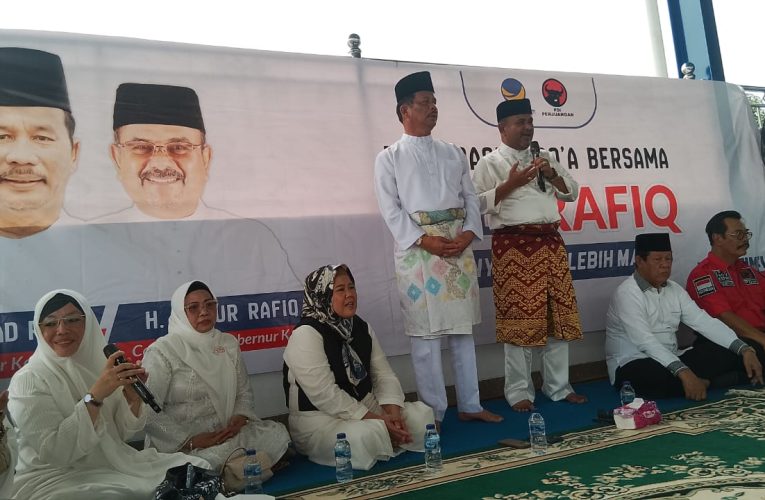 Ribuan Orang Padati Zikir & Doa Bersama Pasangan HMR – Aunur Rafiq
