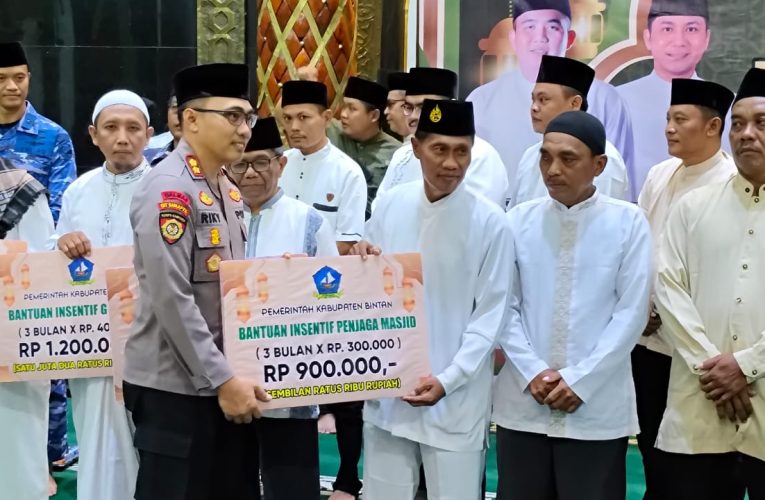 Kapolres Bintan Ajak Masyarakat Teladani Kehidupan Nabi Muhammad SAW dalam Peringatan Maulid Nabi