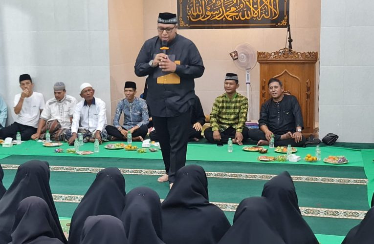 Rizha Hafiz Ajak Kaum Remaja Tingkatkan Akhlak dalam Tausiah Maulid Nabi di Surau Nurul Iman