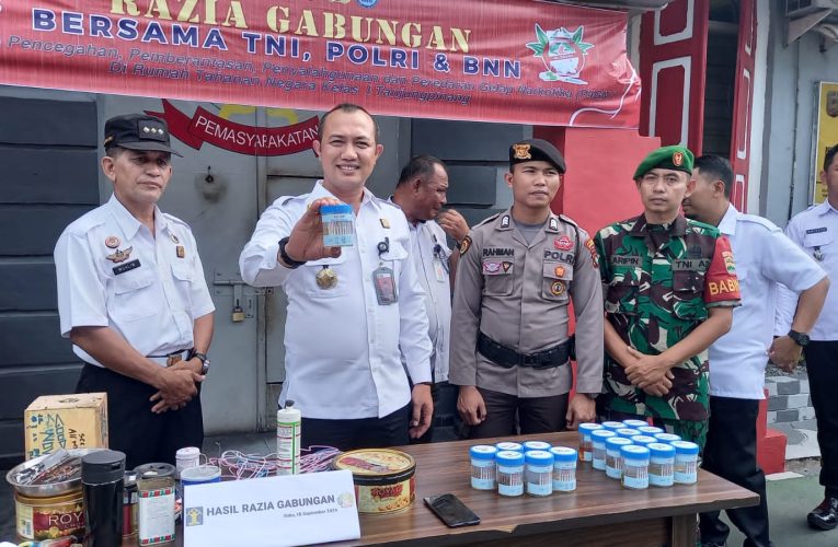 Razia dan Tes Urine di Rutan Kelas I Tanjungpinang: Keberhasilan Menjaga Keamanan