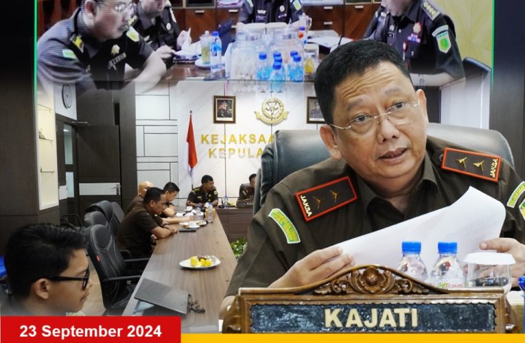 Permohonan Penghentian Penuntutan Berdasarkan Keadilan Restoratif oleh Kejati Kepri Disetujui Jampidum Kejagung RI