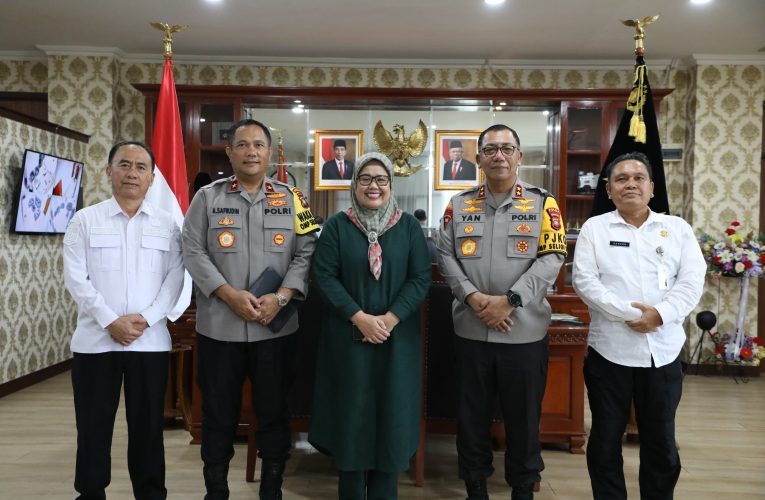 Plt. Gubernur Marlin Agustina Pererat Silaturahmi dengan Kapolda Kepri dan Danrem 033/WP