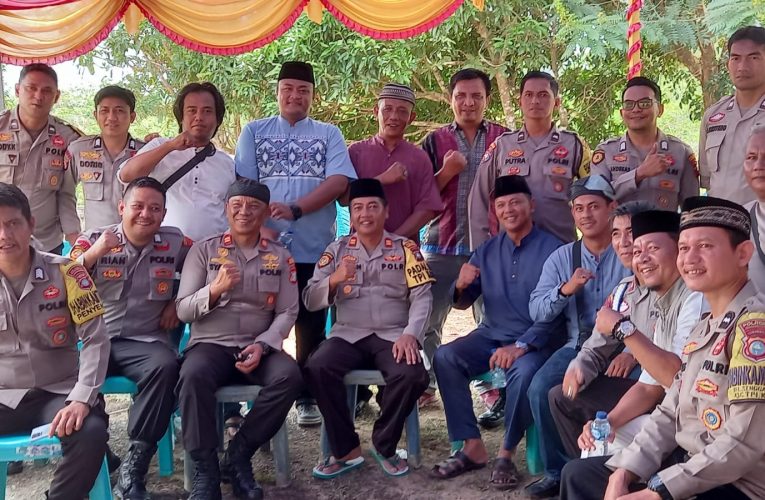 Kapolsek Tanjungpinang Kota Gelar Doa Syukuran Bersama Masyarakat