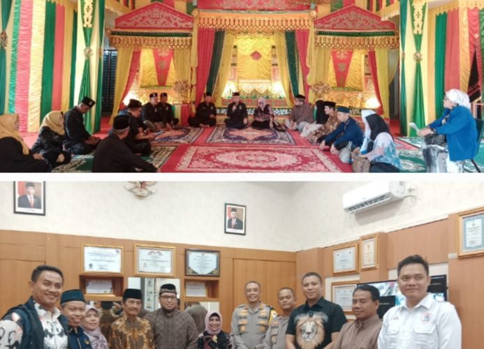 Rahma-Rizha Jaga Kondusifitas Pilkada dengan Berkunjung ke Polresta dan LAM Tanjungpinang