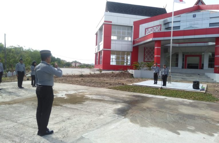 Bapas Batam Rayakan Hari Kesaktian Pancasila di Kantor Baru