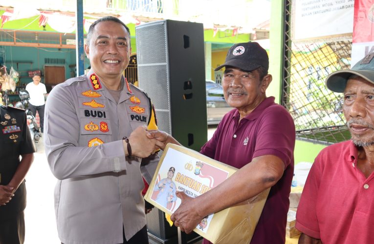 Masyarakat Kampung Dompak Lama Ikuti Jumat Curhat Bersama Kapolresta Tanjungpinang