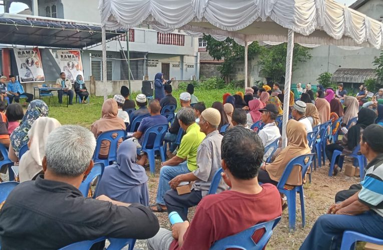 Paslon Nomor 1 Rahma-Rizha Kampanye di Pantai Impian, Janjikan Program Hafiz Al-Quran dan Seragam Sekolah Gratis