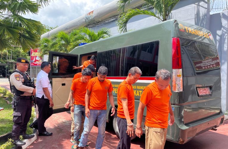 Pengawalan Ketat, Lapas Narkotika Tanjungpinang Terima 10 Narapidana Pindahan dari Rutan Tanjungpinang