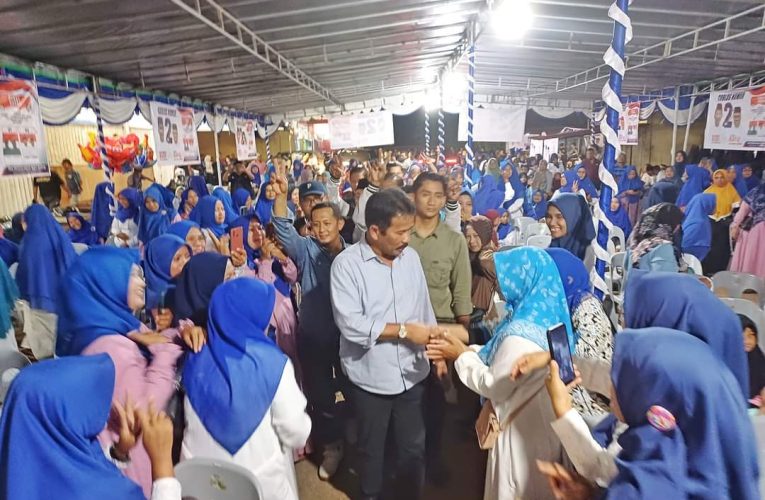 Isdianto Bersamai Kampanye HMR di Seibeduk: Dua Putra Terbaik Kepri Ada di Sini