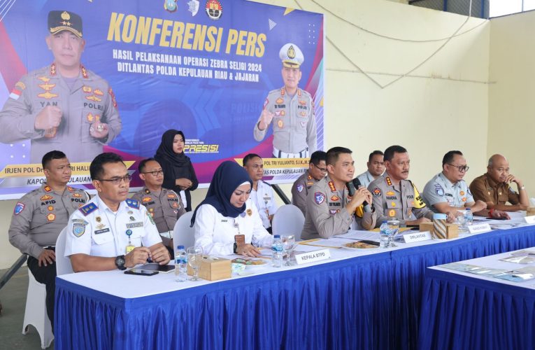 Ditlantas Polda Kepri Berhasil Amankan 28 Unit Angkutan Barang Overload dan Overdimension dalam Operasi Zebra Seligi 2024
