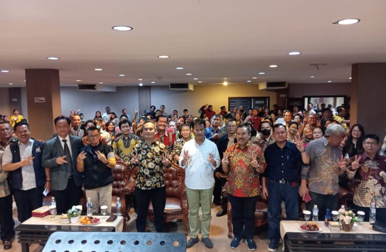 Hadiri Undangan Ultah ke- 28 FKAG, Rudi Ajak Jemaat Kristiani Kompak Bangun Tanjungpinang dan Kepri