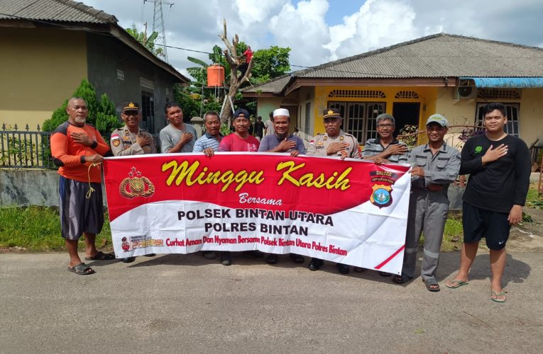 Polsek Jajaran di Bintan Berikan Rasa Aman Melalui Program Minggu Kasih dan Pengamanan Tempat Ibadah