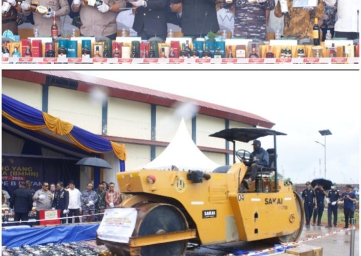 Bea Cukai Batam Musnahkan Barang Ilegal Senilai 16,4 Miliar Rupiah