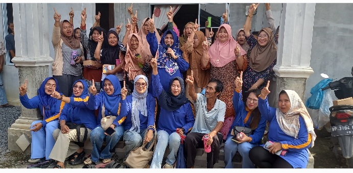 Paslon Nomor 1 Rahma-Rizha Ajak Warga Kampung Melayu Senggarang Pilih Pemimpin dengan Program Nyata, Bukan Janji Semata