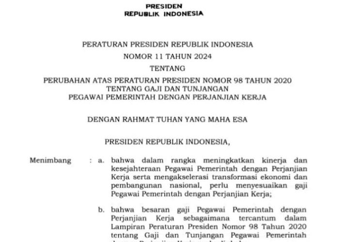 Siapapun Wali Kota Terpilih, Tunjangan PPPK Dipastikan Naik Sesuai Perpres no 11 Tahun 2024