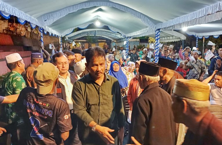 Ingin Atasi Ketimpangan di Kepri, Rudi Disambut Masyarakat Kabil dengan Cinta