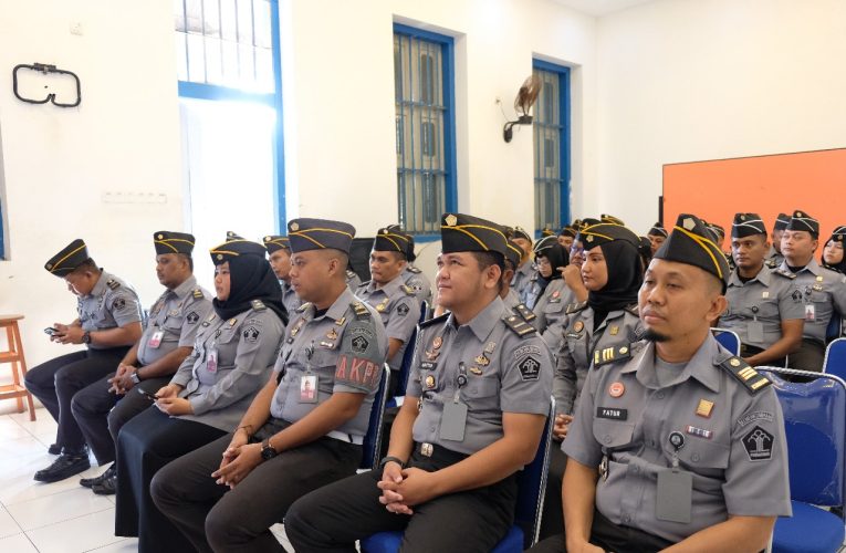 Ka Rutan Tanjungpinang Tekankan Profesionalisme dan Komitmen Pegawai dalam Penguatan Zona Integritas Menuju WBBM