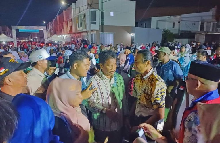 Kampanye Rudi-Rafiq Guncang Tanjungriau, Artis hingga Mantan Gubernur Isdianto Turun