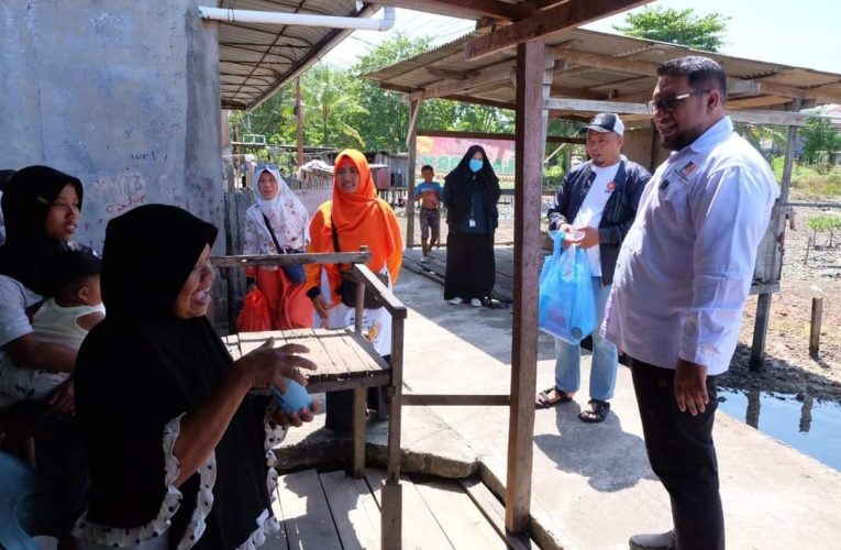 Rizha Hafiz Serap Keluhan Warga Tanjung Unggat: Air Bersih Jadi Prioritas Rahma-Rizha