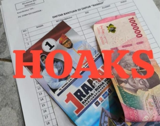 Manager Kampanye Rahma: Foto Brosur Pembagian Duit Itu Hoaks