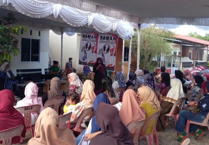 Rahma Kampanye Tatap Muka di Perum Griya Hang Lekir, Lanjukan Program Pelatihan Keterampilan dan Dukungan Usaha