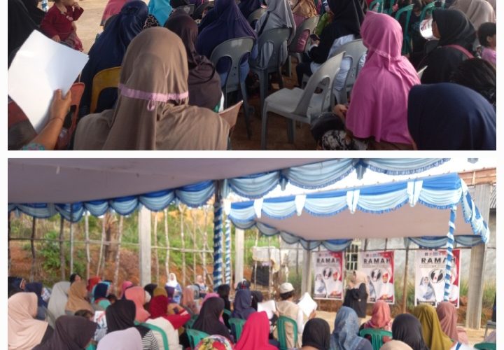 Kampanye Damai Paslon Rahma-Rizha di Bukit Galang: Menjemput Amanah dan Meminta Restu Masyarakat 