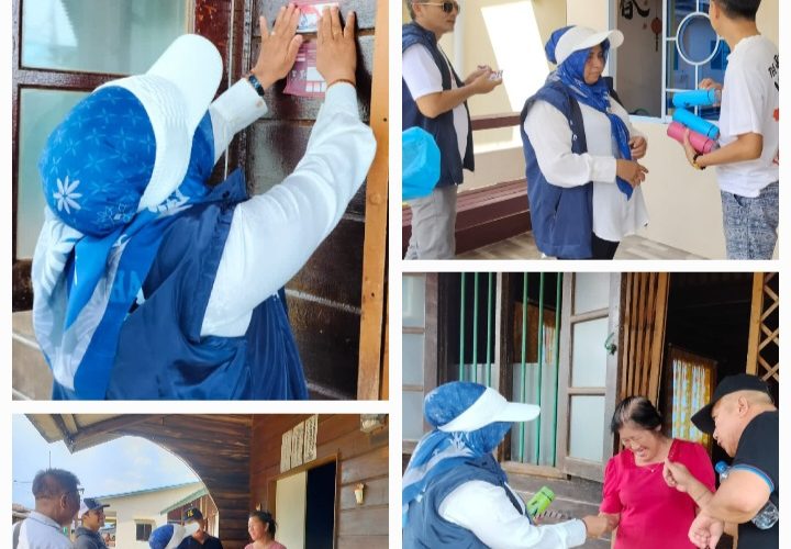 Kembali Rahma Door to Door  Kali Ini di Senggarang, Disambut Hangat Warga