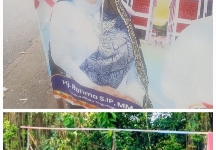 Spanduk Kampanye Paslon Rahma-Rizha Hafiz Dicopot, Tim Kampanye Kecam Tindakan Tak Bertanggung Jawab