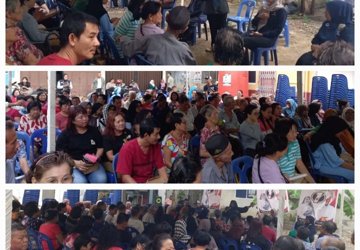 Mayoritas Warga Tionghoa di Jalan Tambak Dukung Paslon Nomor 1 Rahma-Rizha 