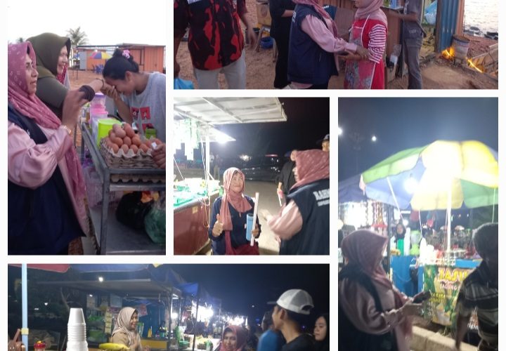 Rahma Dapat Dukungan Penuh dari Pedagang Kaki Lima di Tepi Laut