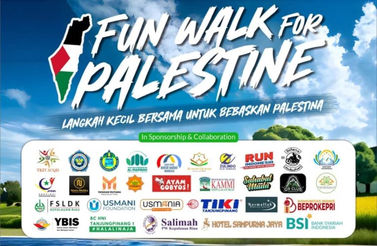 Fun Walk for Palestine: “Langkah Kecil Bersama untuk Bebaskan Palestina”