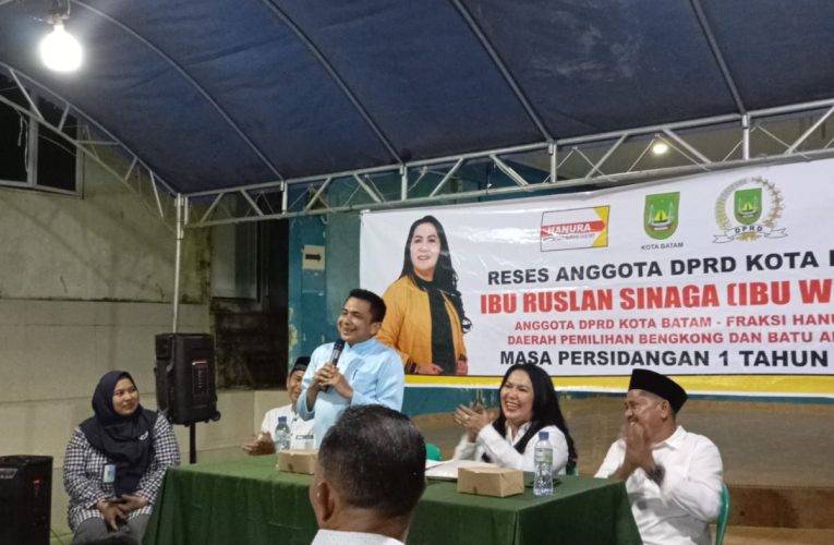 Anggota DPRD Batam Ruslan Sinaga Tampung Aspirasi Warga Bengkong dalam Reses