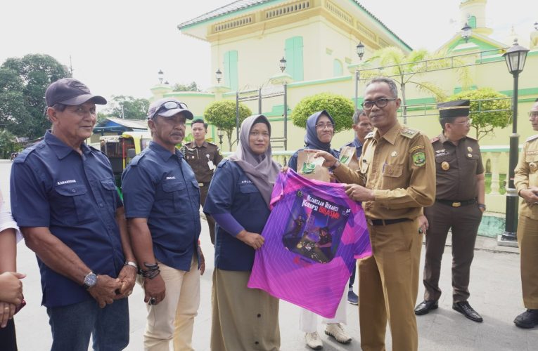 Kajati Kepri dan Jajaran gelar Kampanye Anti Korupsi di Pulau Penyengat, Ajak Masyarakat Bersama Lawan Korupsi.
