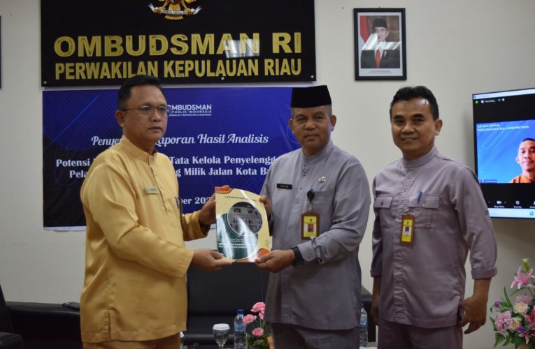 Ombudsman Kepri Soroti Potensi Maladministrasi Pengelolaan Parkir di Batam